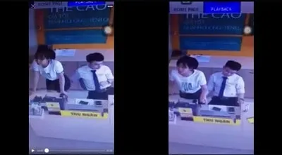 Móc em gái thu ngân tgdđ