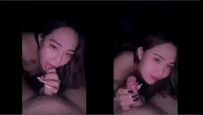 Con ghệ xinh vú bự thích liếm chym gắn bi