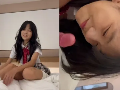 Em loli dễ thương liếm cây hàng biến em thành con em đĩ nứng p1